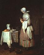 Jean Baptiste Simeon Chardin The Attentive Nurse china oil painting artist
